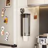 Clear Design Disposable Cup Dispenser Suction Cup Cup Picker Paper Cup Storage Rack  for Kitchen