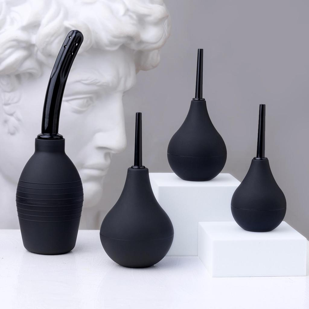 Anal Cleansing Douche Ball Tool for Men and Women - Erotic Enema Washer