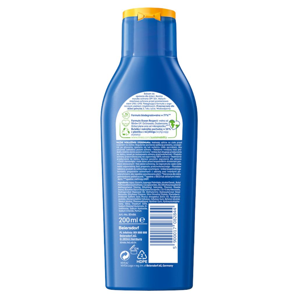 Nivea Sun Moisturizing Sunscreen Lotion Spf 30 Spray 200ml