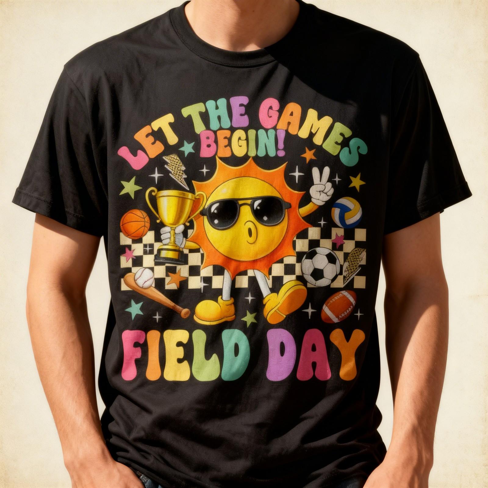 Field Day Let The Games Begin Teachers Field Day 2026 Unisex T-Shirt S
