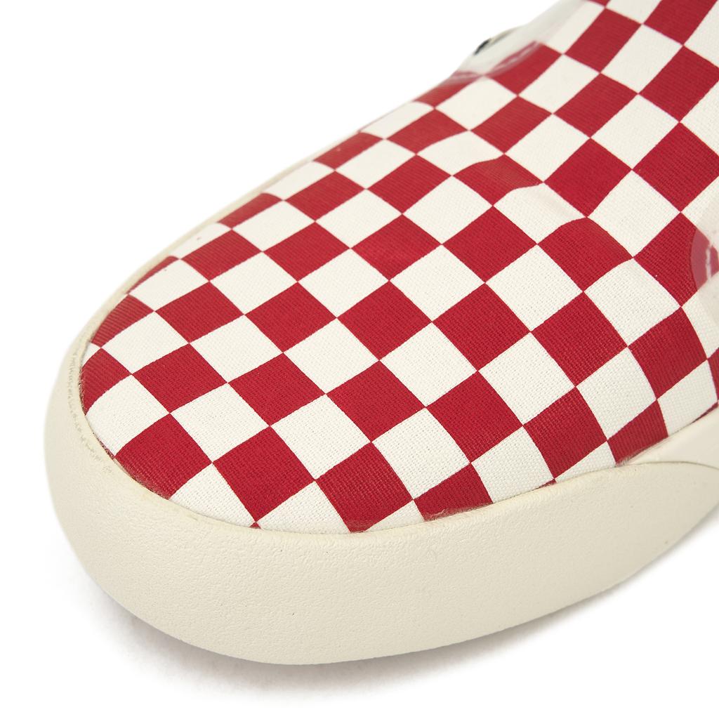 Vans ComfyCush One Checkerboard - Racing Red Unisex Sneakers Marshmallow VN0A45J5BOP