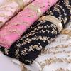 Autumn Winter Sweater Cardigans Women Single Breasted Luxury Beading Striped Casual Knitwear Traf Tops Mujer New In C-187