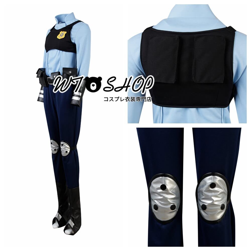 [wtshop] Zootopia Judy Hopps Cosplay Costume, Transformation Costume, Halloween, Christmas Costume
