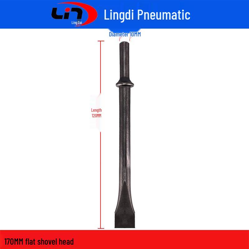 Universal Air Chisel: Includes Chisel Head, Hammer Spring, Semi-Hollow and Solid Flat Hammer Heads for Rivet Guns