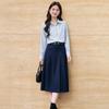 Women's French High-End White Shirt - 2026 Spring/Autumn Professional Formal Wear