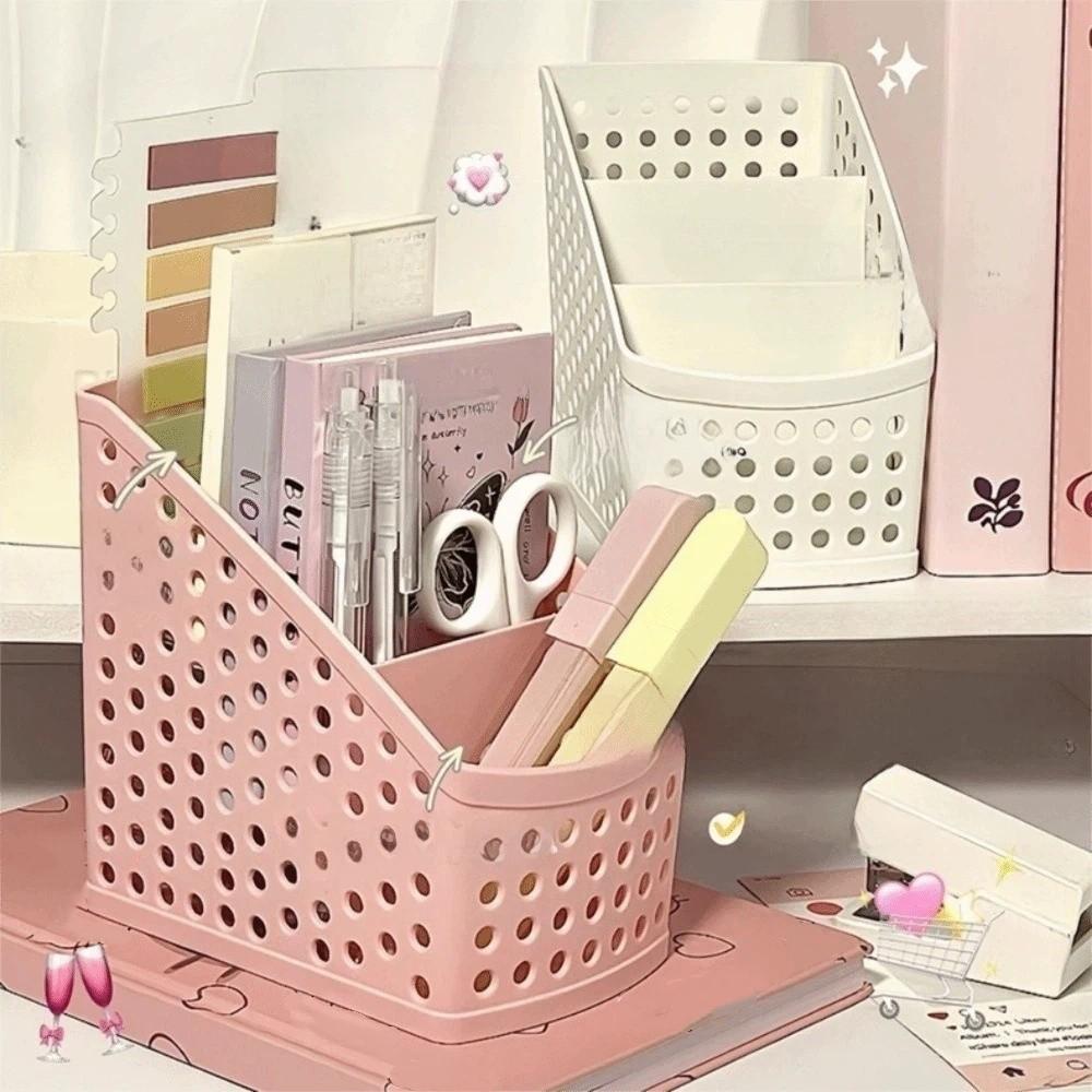Portable Makeup Brush Holder Multi Layer Pen Holder Desktop Organizer Desk Organize
