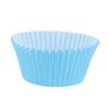 100PCS Mini Cupcake Liners Round Cake Baking Cups Muffin Cases Home Party Blue