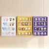 Transparent Dustproof Pop Mart Figure Display Stand - Wall-Mountable Doll Storage Cabinet
