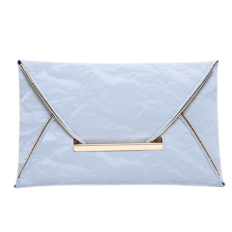 

Корейська версія темпераментної сумки-клатча 2024, новий індивідуальний тренд, повсякденна ретро-особистість, сумка-конверт, сумка для мобільного телефону синій