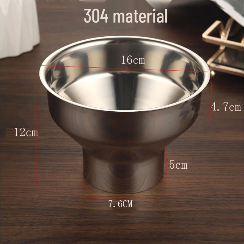 

304 Stainless Steel Large Funnel for Powder & Jam