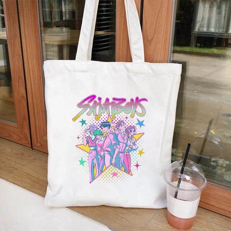 KPOP Demon Hunter Girl Group Saja Boys One-shoulder canvas bag female student daily shopping handbag