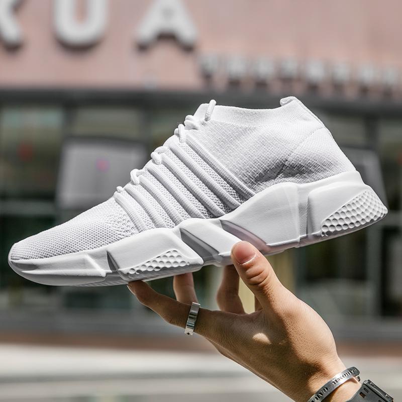 Fashion Men's and Women's Breathable Mesh Lace-up Sneakers High Quality Comfortable Casual Couple Soft Tennis Shoes for Men and Women 47