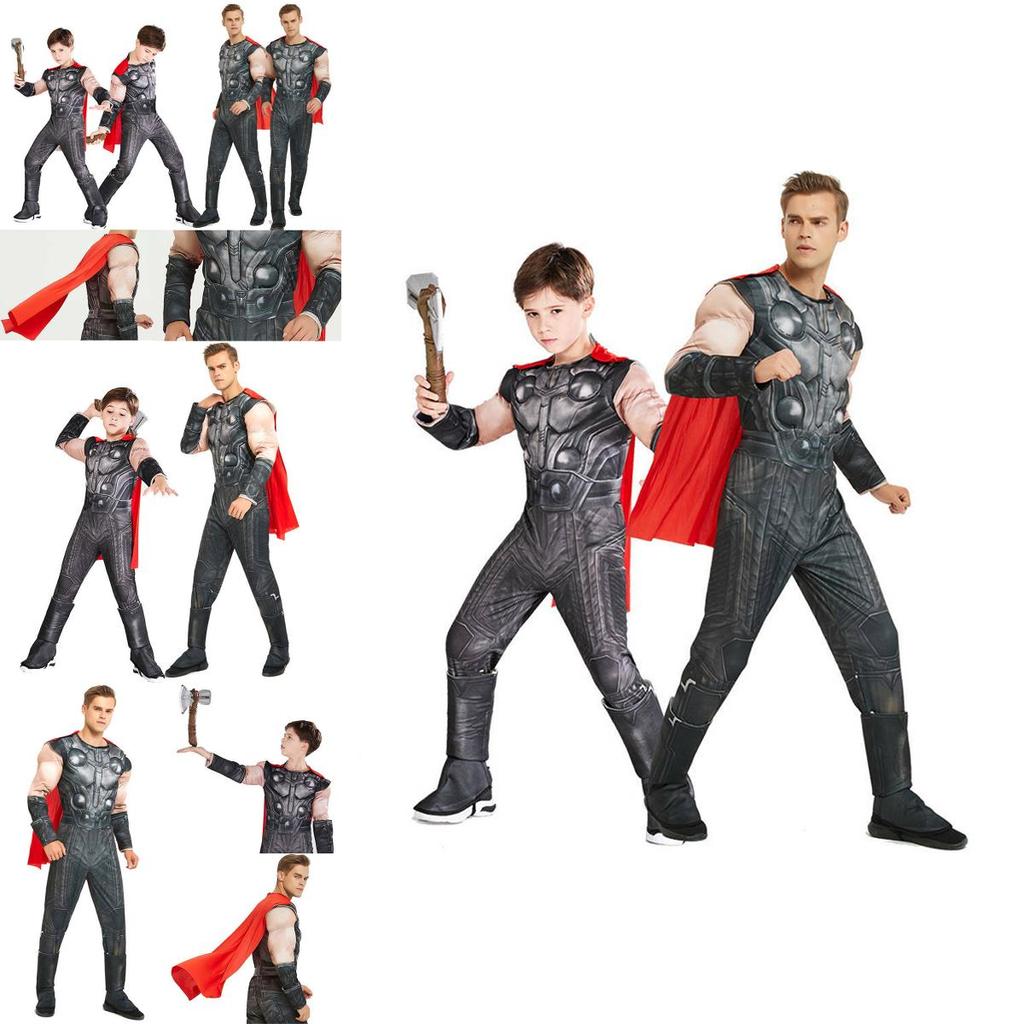 Avengers Endgame Thor Superhero Costume For Adults With Exquisite Workmanship And Breathable Material