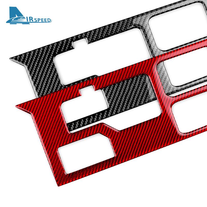 Für Toyota Tundra 2024 Echte Weiche Kohlefaser Auto Schalthebel Panel Rahmen Aufkleber Innenausstattung LHD Zubehör