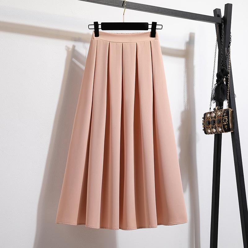 

Japanese Retro Casual Versatile Seven-point Skirt Pants Women s Summer Design Niche Large Size Straight Skirt S