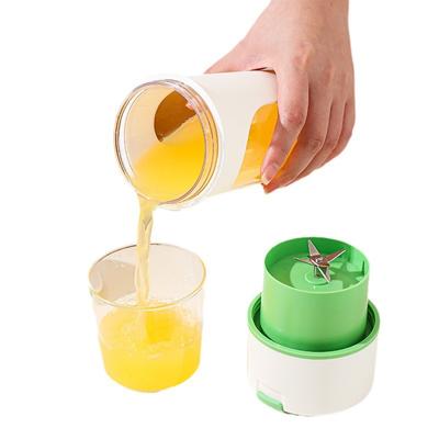 480ML přenosný odšťavňovač, elektrický odšťavňovač na pomeranče a citrony, mini odšťavňovač na citrony a ovoce