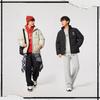 Li Ning Badfive Windproof Water-Resistant Warm Loose Fit Stand Collar Embroidered Down Jacket Men Outerwear AYMV129-1