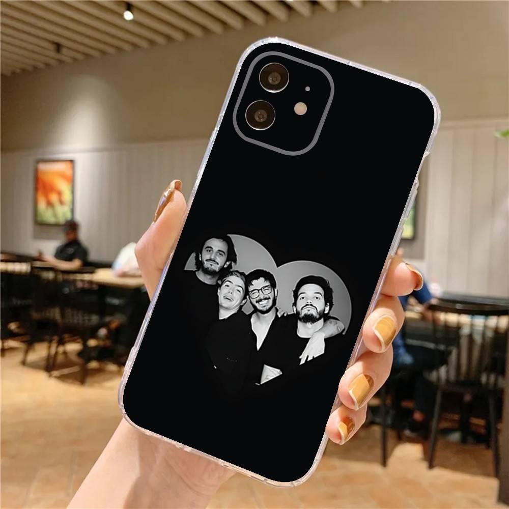 M-MoratS Band Phone Case For iPhone 17,16,15,14,13,12,11 Pro,Max,Plus,X,XS,XR,SE4,E Mini Transparent Soft Cover
