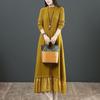 Pull Tricot Oversize à Manches Longues pour Femme Sous une Longue Robe d'Automne Ample pour Femme qui Arrive Sous le Genou