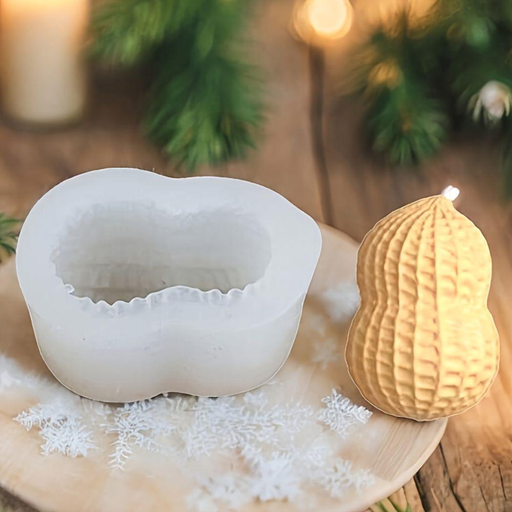 Food Grade Silicone Peanut-Shaped Mold Flexible Handmade Mousse Cake Mold Reusable Heat Resistant French Pastry Mold Pudding