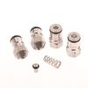 Cornelius Type Keg Ball Lock Post & Poppet Female Thread Gas Liquid Post 19/32"-18 & 9/16"-18 Wine Barrel Maintenance Accessory
