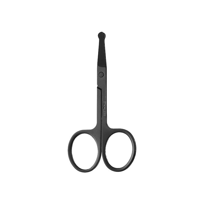 Eyebrow & Nose Hair Trimmer, Round Head Stainless Steel Scissors, Nail Clippers, and Dead Skin Beauty Tools