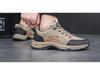 Men's Leather Hiking Shoes - Soft Sole, Versatile, Casual, Thick Sole Running Shoes for Spring and Autumn