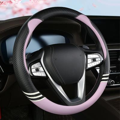 Husă Volan Auto All-season Rezistentă la Transpirație Respirabilă Universală Piele Microfibră Volan Auto