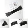 Fashion Solid Color Strap Decoration Women Casual Elastic Wide Waistband For Fashionable Office Look