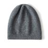Unisex Czapka Zimowa z Kaszmiru Ciepła Jednokolorowa Modna Minimalistyczna