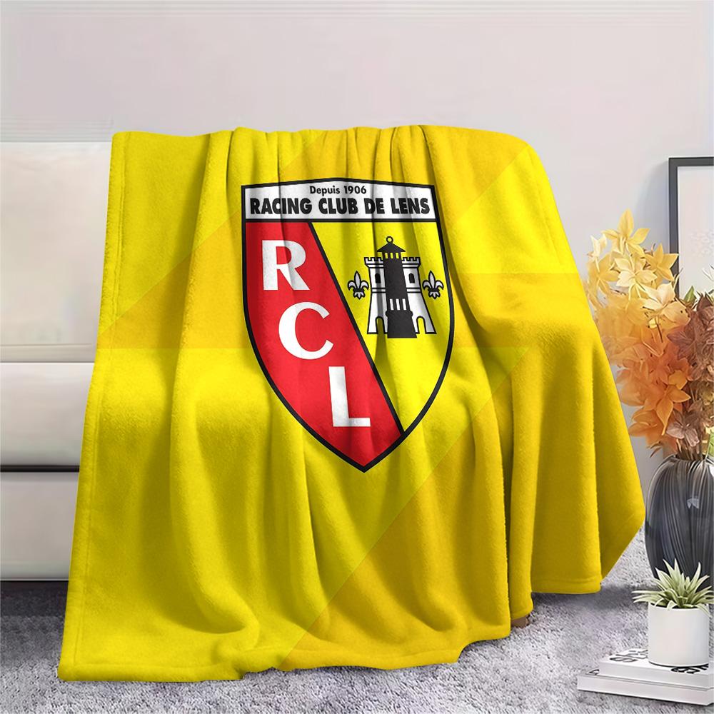Racing Club de Lens2 Flannel Blanket, High quality Comfortable for All Seasons, Home Decor, Warmth and Comfort