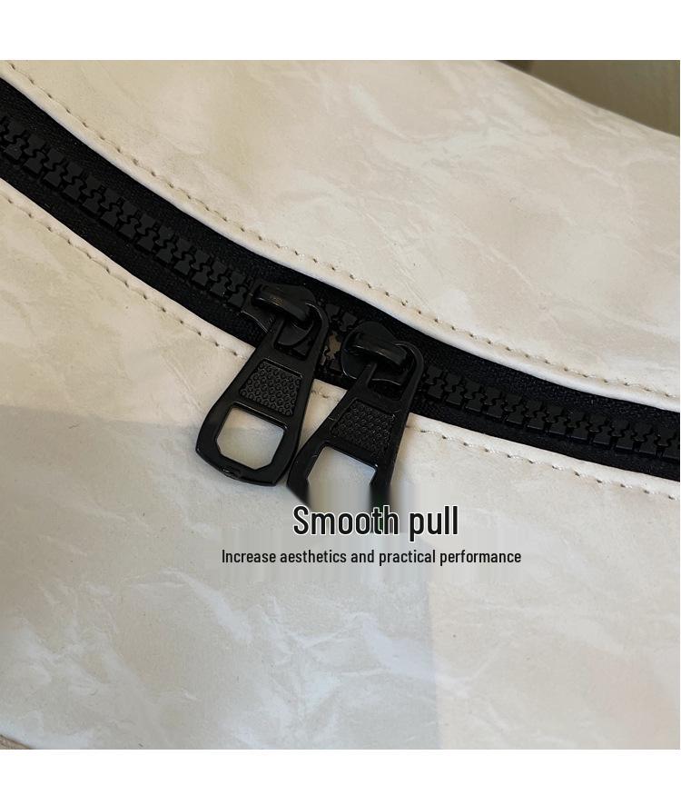 2025 Kurzstrecken-Reisetasche: Großes Fassungsvermögen Doppelreißverschluss, Modische Handtasche, Sporttasche, Vielseitiger Schulter- & Umhängetaschen-Stil