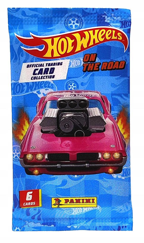 Panini hot wheels tarjetas tcg caja 24 sobres con 144 tarjetas coleccionables