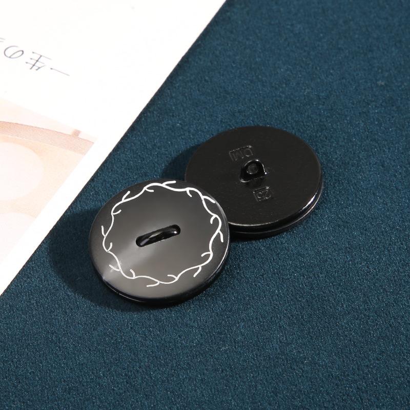 10Pcs High-End Suit Buttons Versatile Men'S And Women'S Clothes Jacket Coat Pattern Buttons Round Top Sweater Button Accessories