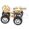 Stirling Car Engine Model Miniature External Combustion Power Exquisite Physics Science Kit for Expe