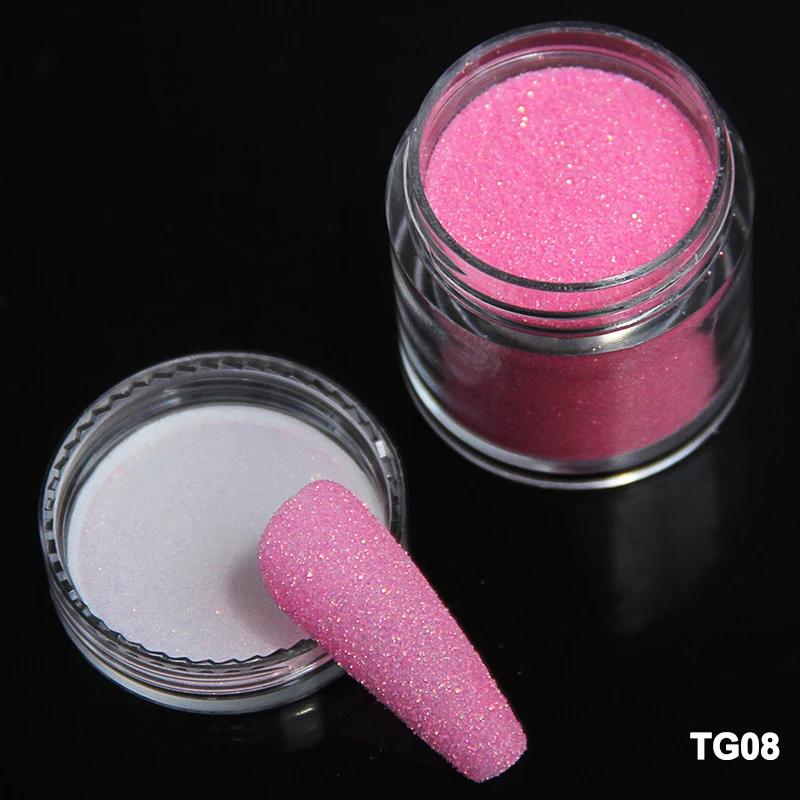 3,5g Paillettes Iridescentes Sucre pour Ongles Coloré Candy Coat Poudre Pigment Pour Manucure Effet Sucre Poussière Brillante Décorations Nail Art