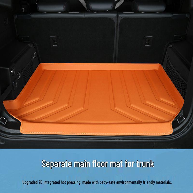 Chery Jetour Traveler TPE Trunk Mats for Interior Upgrade