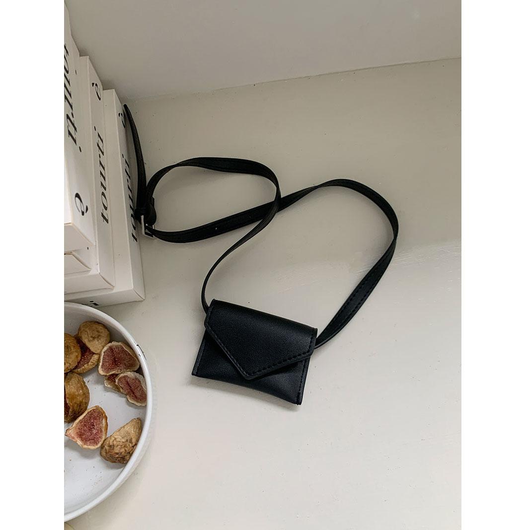 

Элегантная кожаная поясная сумка для женщин, сумка-кошелек через плечо, поясная сумка, вечерний клатч, мини-сумочка, съемная, мягкая кожа чёрный