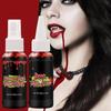 Halloween Fake Blood 2X Halloween Liquid Blood Realistic Washable Blood Scary Face Paint For Cosplay Dress Up Clothes Vampire