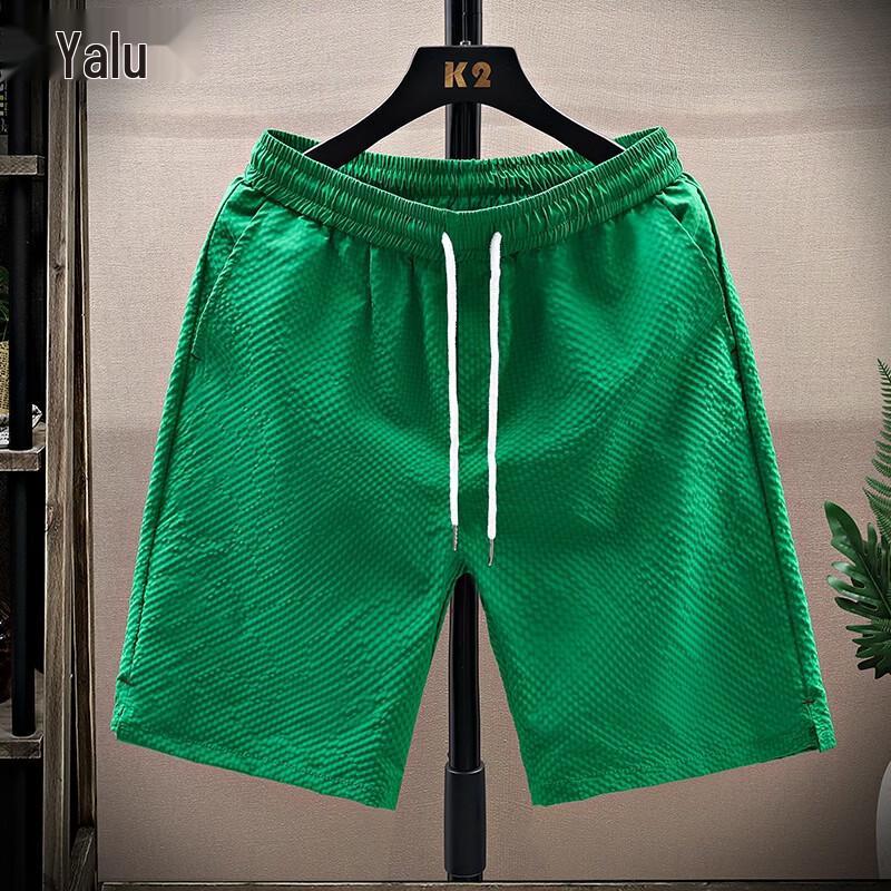 Yalu Men s Ice Silk Quick-Dry Casual Shorts 4XL