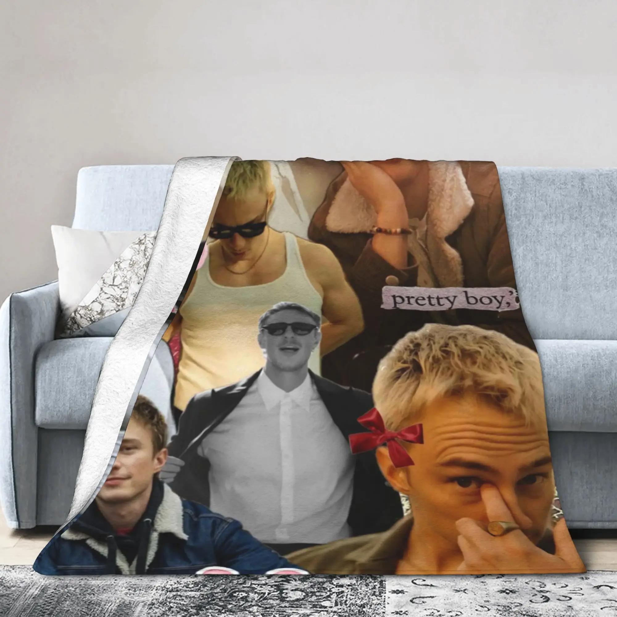 Rafe Cameron Flannel Blanket Winter Soft Warm Throw for Kids Outdoor Aesthetic Bedspread Sofa Cover 40x50in