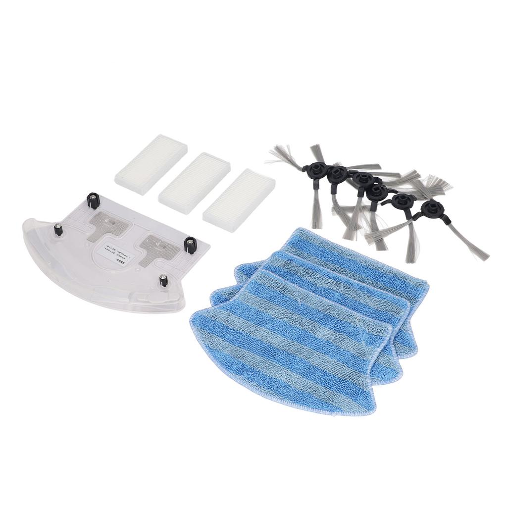 Robot Vacuum Cleaner Replacement Parts ABS Cleaner Water Tank Rag Side Brush and Filter for Midea