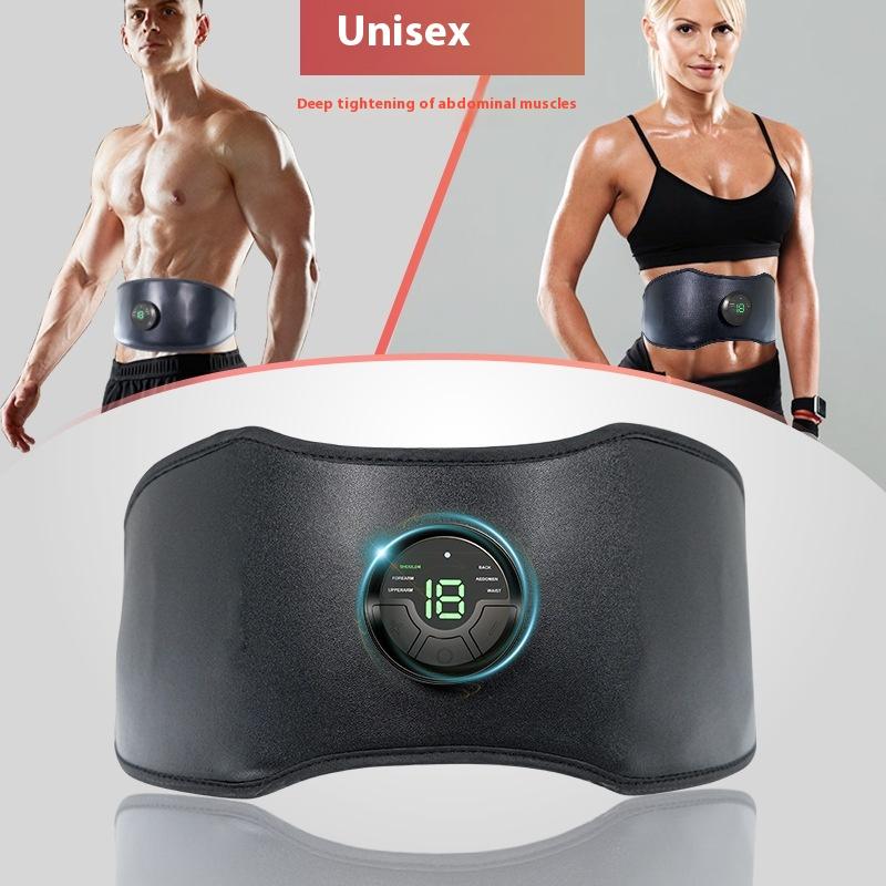 Ems pás na hubnutí inteligentní břišní zařízení fitness líný břišní sval nálepka na tvarování těla masér na odstranění tuku stroj