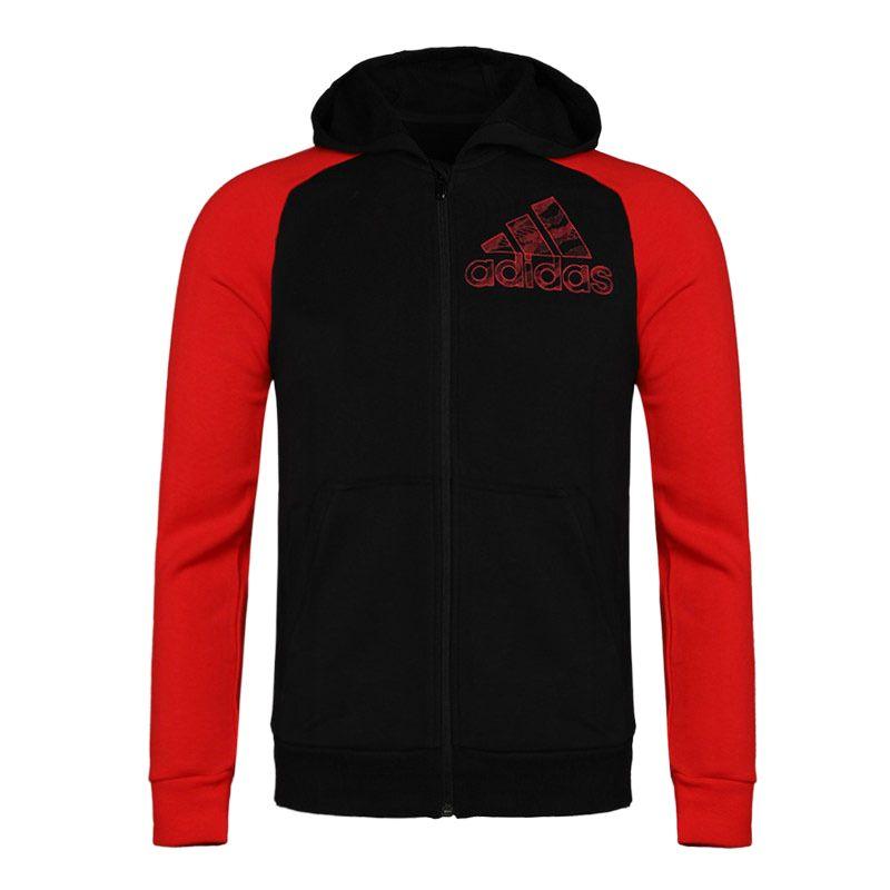 Adidas Jackets & Coats Red/Black Teenagers DI0322 128