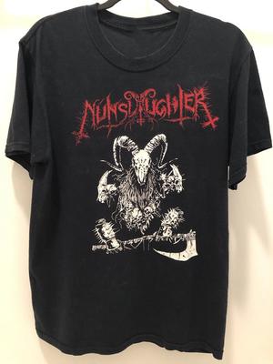 Kollektion NunSlaughter Band Album Tung Bomull Svart S-5XL T-shirt EN789 Unisex T-shirt