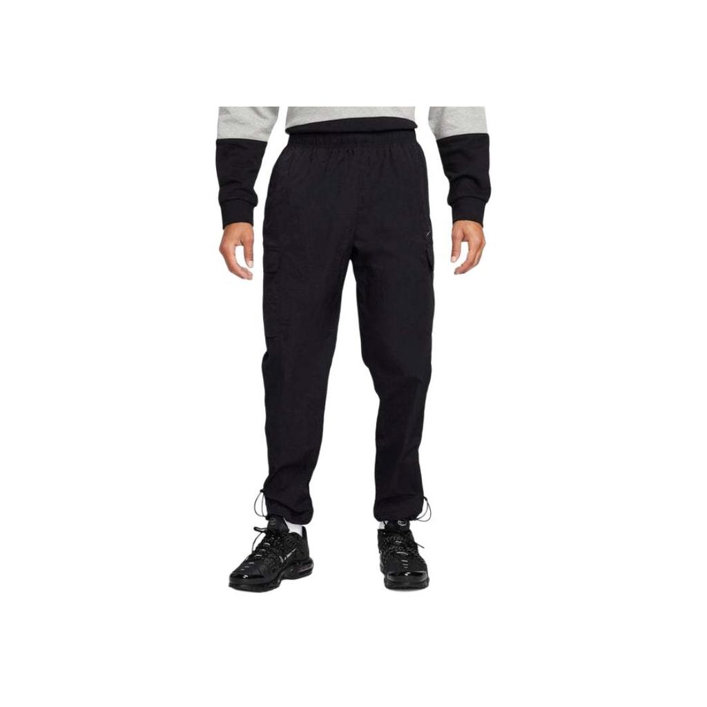 Nike Sportswear Repeat Lightweight Comfortable Casual Woven Cargo Pants Men pants Black Coal FJ5260-010