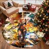Genshin Impact Pattern Round Rug, Indoor/Outdoor Mat, for Picnic, Gameroom, Bedroom, Office, Living Room, Home Decor Carpet, Birthday Gift