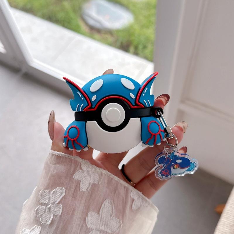 Gaioka Genie Ball for Apple AirPods 1 Case pro1 Bluetooth Headphone Case 1 3rd Generation Pokémon