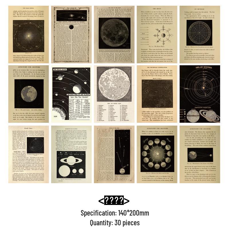 Retro Journaling Collage Paper: Vintage-Style English Letters & Newspaper Backgrounds