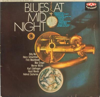 LP Record VARIOUS - Blues At Midnight 635087 Karussell Germany Jazz Used